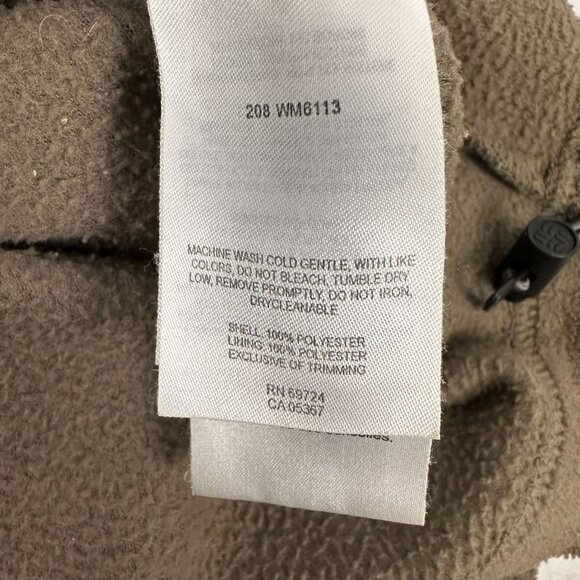 Columbia Mens Small Full Zip Fleece Jacket Brown Lightweight Soft Outdoorwear - Picture 6 of 6